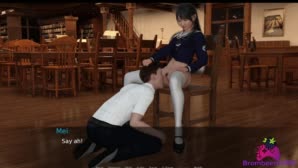 Anime Facesitting – Meis Dominatrix Library Smothering Slave U E11 Piss Eating Punishment